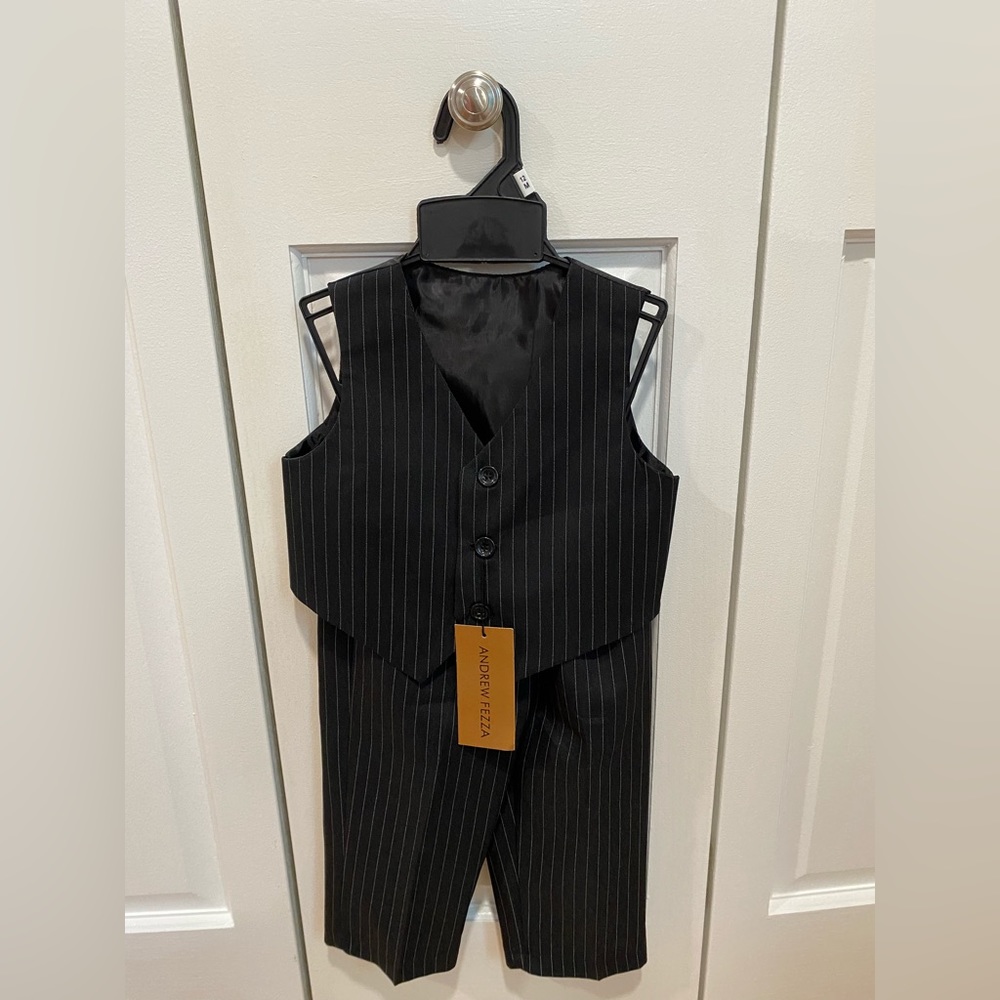 Andrew Fezza Baby Boy 2-Piece Vest and Pants Set